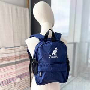 Kangol Navy Blue Lightweight Medium Backpack